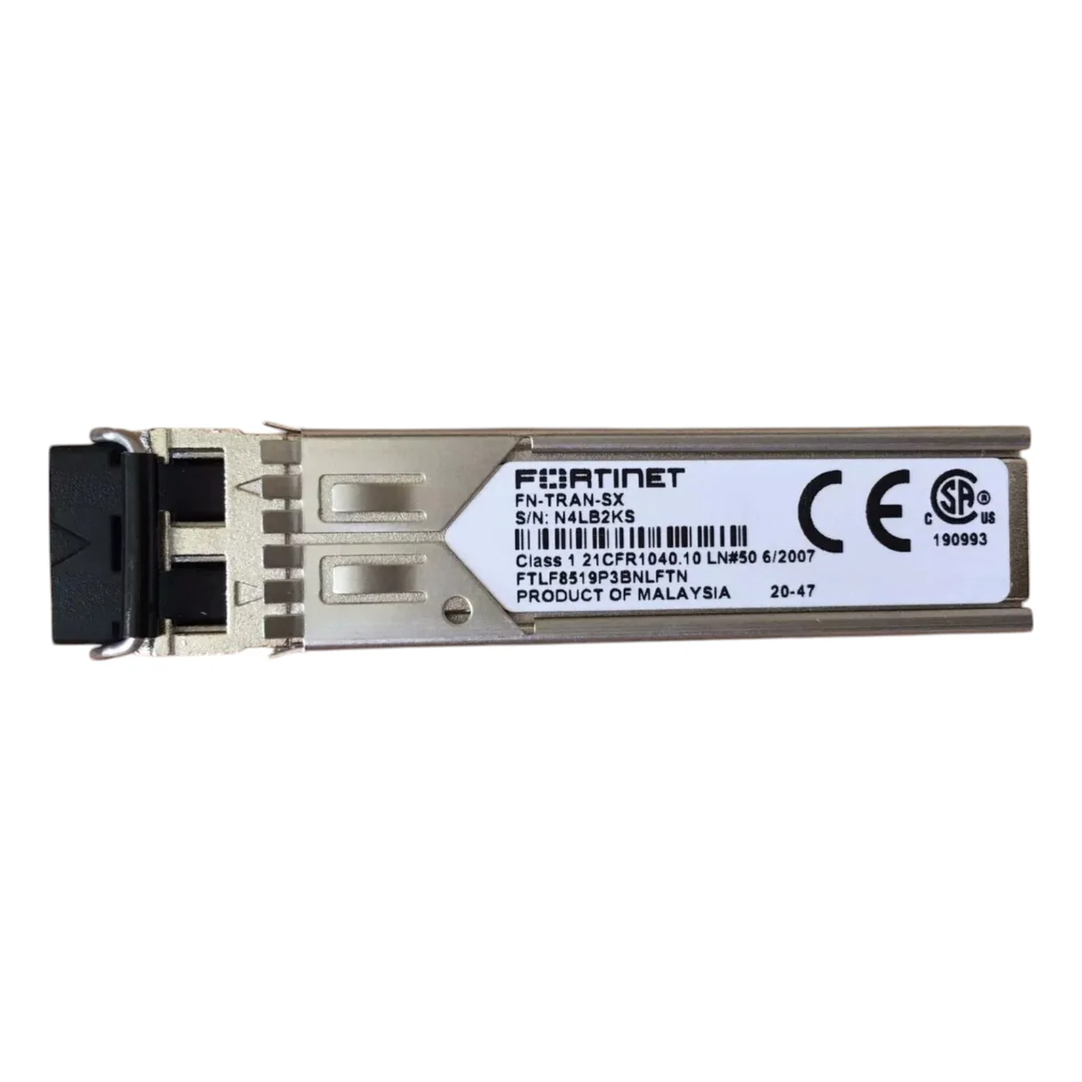 Módulo Fortinet FN-TRAN-SX – 1GE SFP SX 500 m