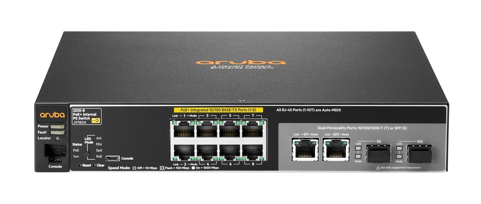 Switch HP 2530 - 8G - PoE + Switch