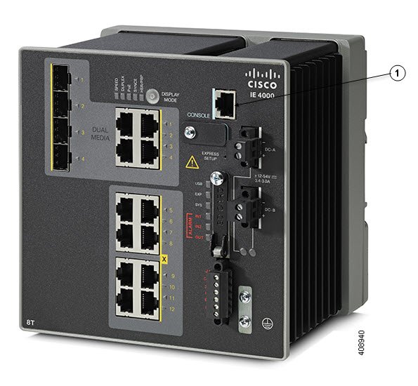 Switch Cisco IE-4000-4T4P4G-E
