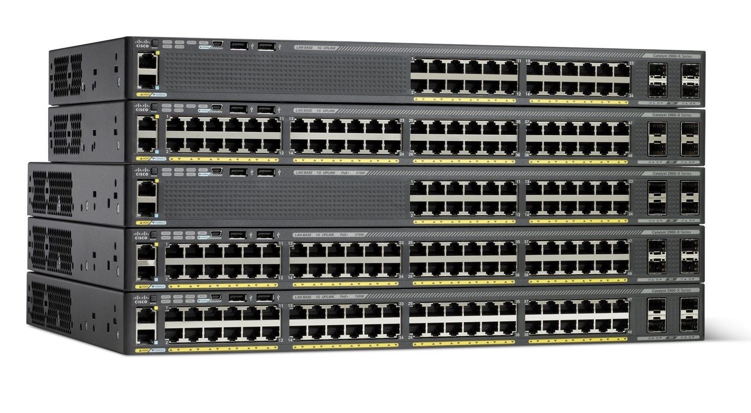 Switch Cisco WS-C2960X-48FPS-L