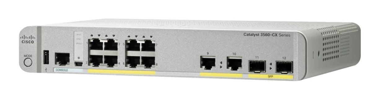 Switch Cisco WS-C3560CX-12PC-S-NW