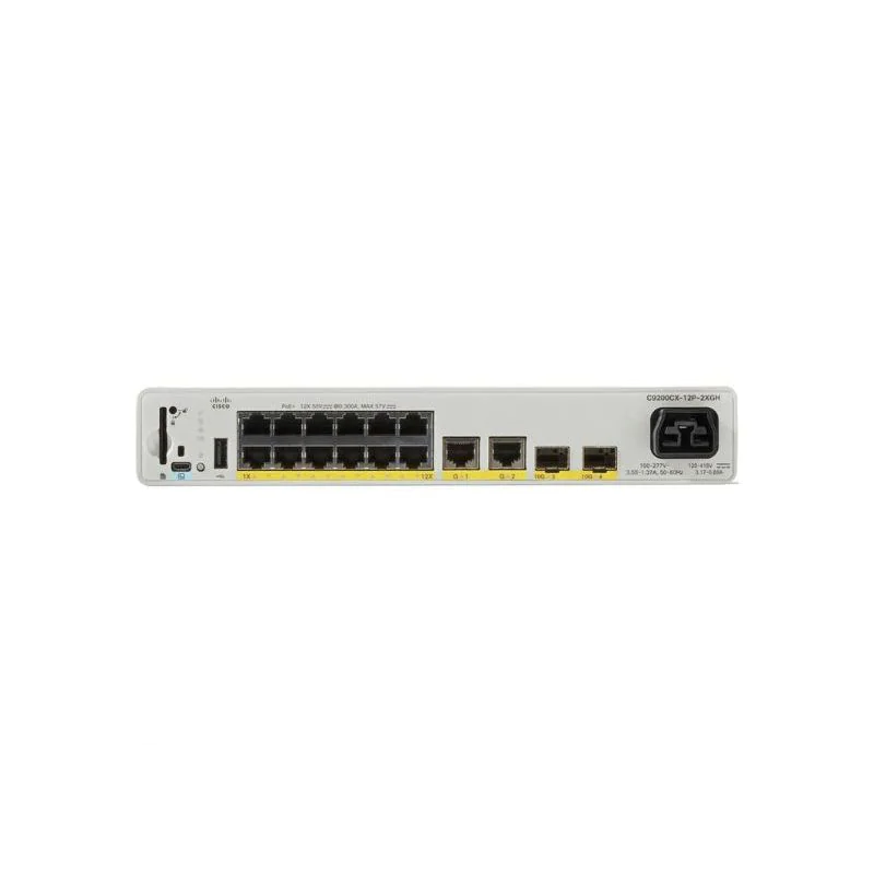 Switch Cisco C9200CX-12P-2X2G-E